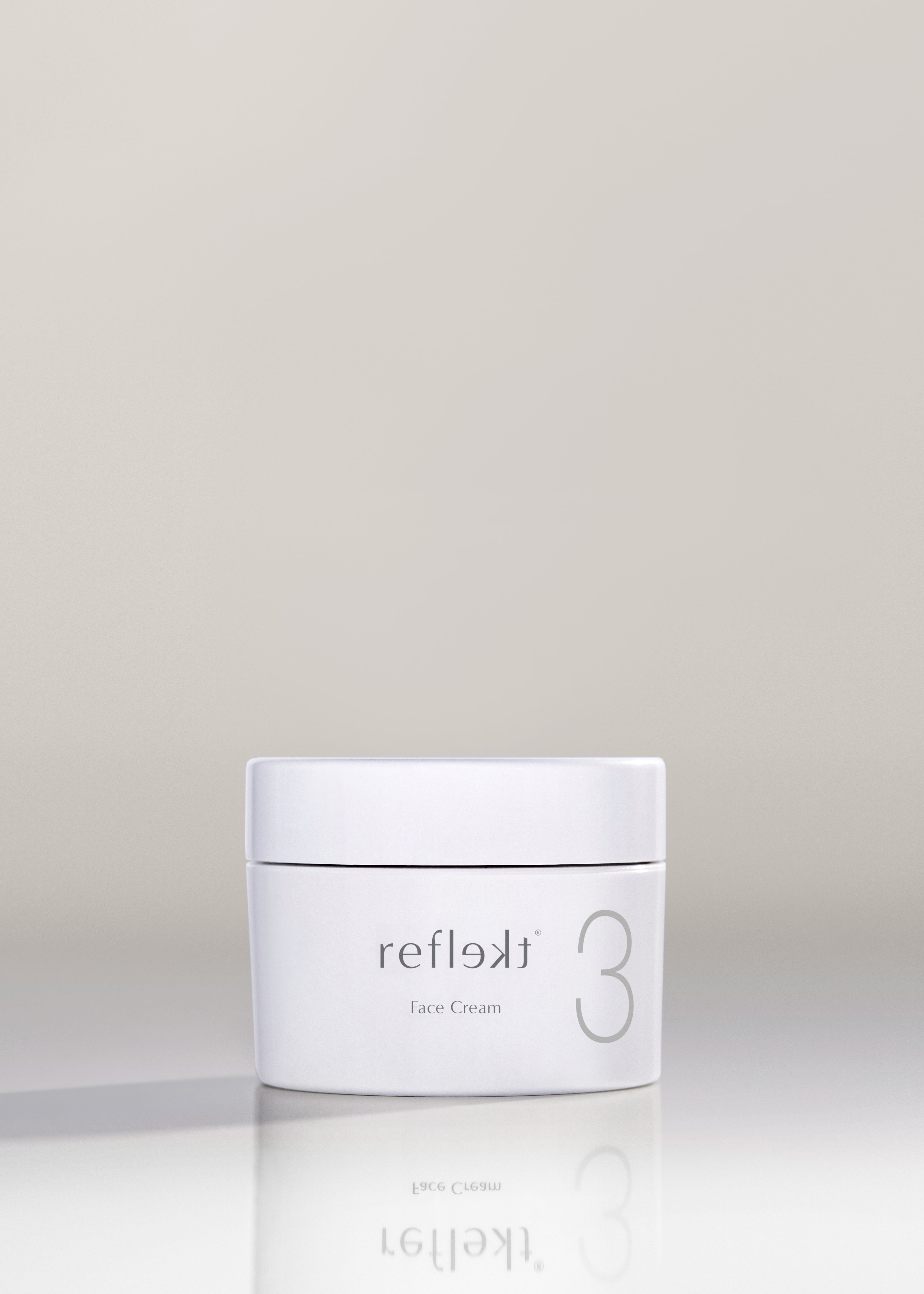 Reflekt 3 Power Peptide Sculpting Face Cream – 50ml with minimalist white packaging