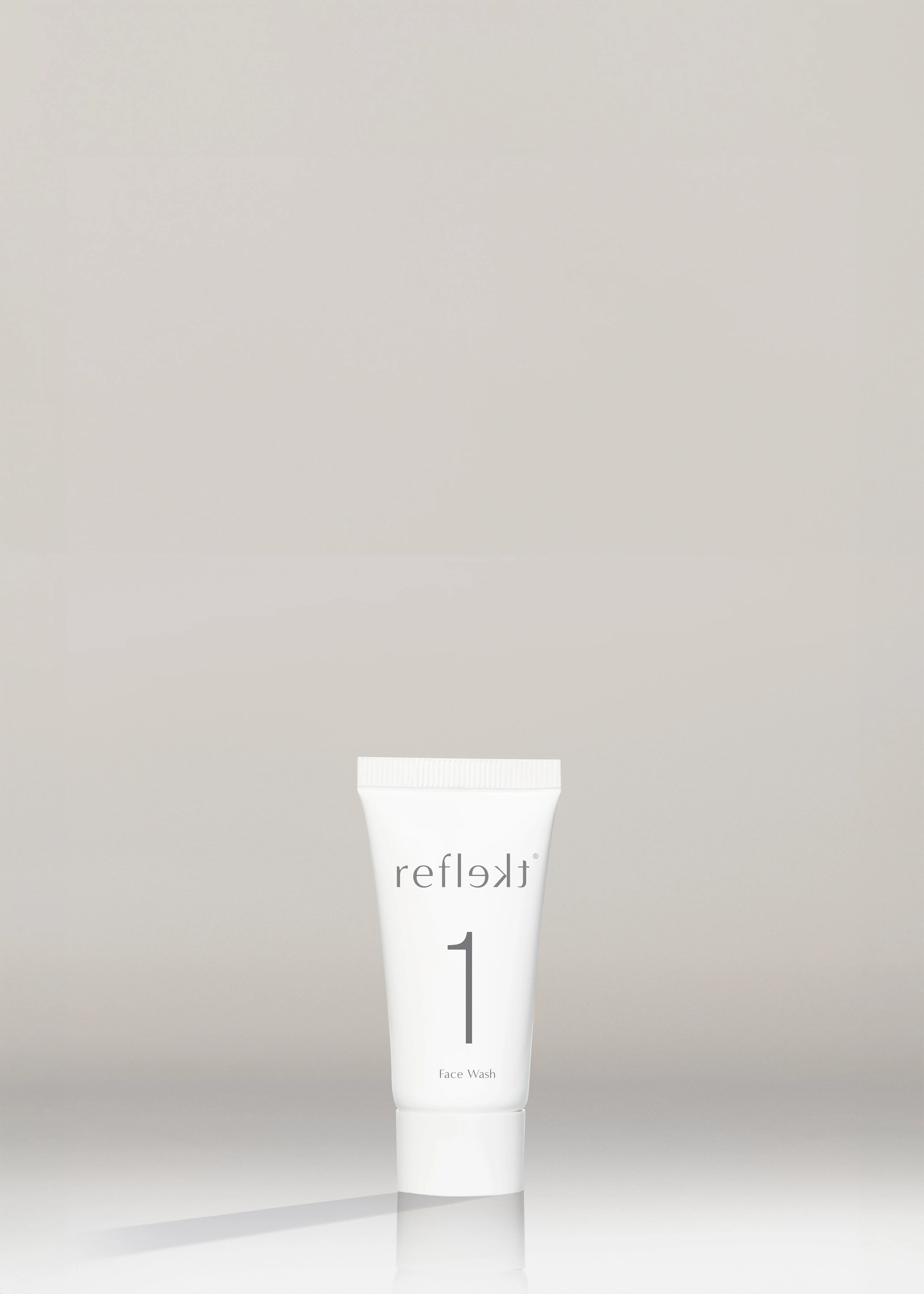 White tube labeled &